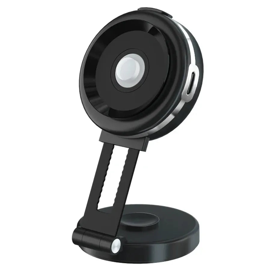 KTX-687827 360 Degree Rotating Wireless Car Phone Holder with 10W Fast Charging and Vacuum Suction Mount