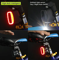 HKM-843219 Compact Bicycle Tail Light for Enhanced Safety and Visibility