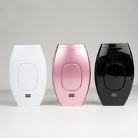 HKM-052883 Whole Body Laser Hair Removal Device with Photon Rejuvenation Technology - White and Pink