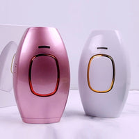 HKM-052883 Whole Body Laser Hair Removal Device with Photon Rejuvenation Technology - White and Pink