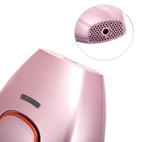 HKM-052883 Whole Body Laser Hair Removal Device with Photon Rejuvenation Technology - White and Pink