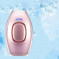 HKM-052883 Whole Body Laser Hair Removal Device with Photon Rejuvenation Technology - White and Pink