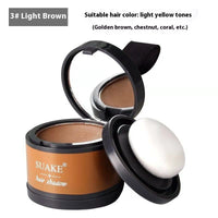 HKM-357011 Precision Hairline Carving Outline Powder for Sparse Edges - Black & Brown Shades