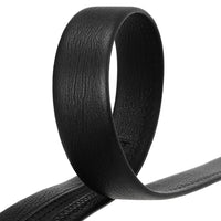 HKM-376915 Men's Genuine Leather Automatic Buckle Belt - Model LY35-3855 in Black