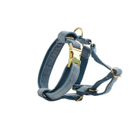 HKM-587347 Soft Velvet Dog Collar with Accessories for XS to XL Sizes