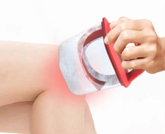 HKM-017811 Massage Ice Tray for Hands and Feet - Silicone Ice Pack for Pain Relief and Skin Massage