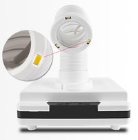 HKM-525715 White Japanese Manicure Vacuum Cleaner with Strong Suction, ABS Plastic, Compact Size 195x210x70mm