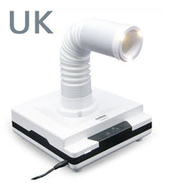 HKM-525715 White Japanese Manicure Vacuum Cleaner with Strong Suction, ABS Plastic, Compact Size 195x210x70mm