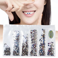 HKM-670291 Crystal Rhinestone Tooth Gems for Bright Smiles with Durable Adhesive