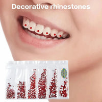 HKM-670291 Crystal Rhinestone Tooth Gems for Bright Smiles with Durable Adhesive