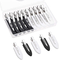 HKM-152019 Traceless Minimalist Hair Barrettes - Boxed Set of Colorful Clips for Bangs and Styling