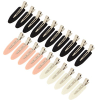 HKM-152019 Traceless Minimalist Hair Barrettes - Boxed Set of Colorful Clips for Bangs and Styling