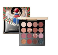 HKM-027027 16-Color Eyeshadow Palette with Gaia Anderson, Scarab, Peerless, and Charm Shades