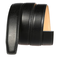 HKM-015315 Men's 3.1CM Automatic Leather Belt with Adjustable Buckle - Model LY31-3351
