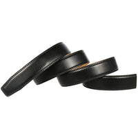 HKM-015315 Men's 3.1CM Automatic Leather Belt with Adjustable Buckle - Model LY31-3351