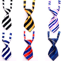 HKM-008083 Adjustable Kids' Pet Ties - Cloth Decoration for Dogs, Small Size 11CM x 5CM, Neck 22CM-45CM, 50PCS Pack