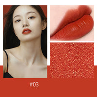HKM-384339 Matte Velvet Lambskin Lip Gloss - Rich Moisturizing Color with Non-Stick Formula