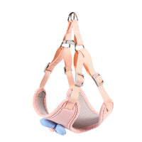HKM-422355 Breathable Mesh Dog Harness with Reflective Strips and Quick Release Buckle for Small to Large Dogs