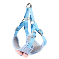 HKM-422355 Breathable Mesh Dog Harness with Reflective Strips and Quick Release Buckle for Small to Large Dogs