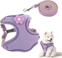 HKM-422355 Breathable Mesh Dog Harness with Reflective Strips and Quick Release Buckle for Small to Large Dogs