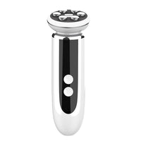 HKM-147731 RF Multi-Function Radiofrequency Cosmetic Instrument - Red/White, ABS Material, 5 Gears, Compact Design