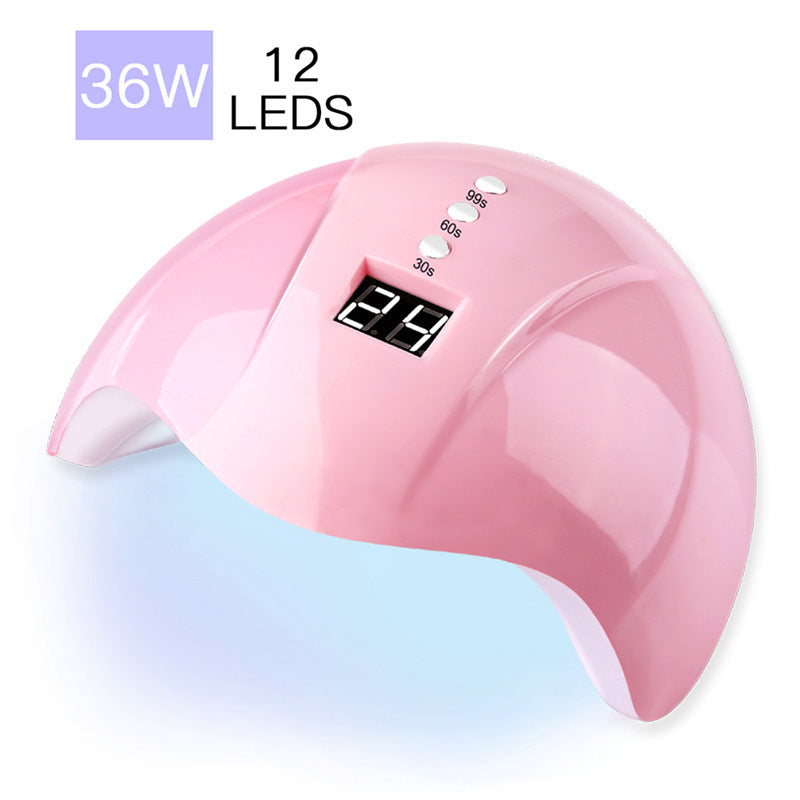 HKM-721171 Smart USB Nail Polishing Tool Set - 36W Acrylic Lamp for Nail Art