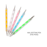 HKM-721171 Smart USB Nail Polishing Tool Set - 36W Acrylic Lamp for Nail Art
