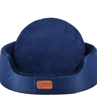 HKM-147667 Universal Washable Oval Pet Bed with Oxford Cloth Jacket and Sponge Inner Core for Dogs and Cats