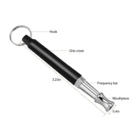 HKM-523603 Adjustable Ultrasonic Dog Training Whistle with Keychain for Effective Pet Communication