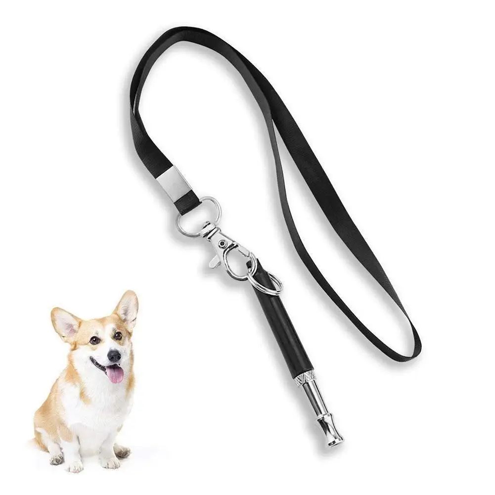 JMT-318090 Adjustable Ultrasonic Dog Training Whistle with Keychain for Effective Pet Communication