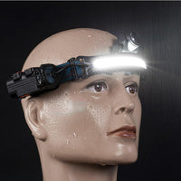 HKM-272339 Rechargeable Outdoor Fishing Headlight with Strong Light and Sensor Technology