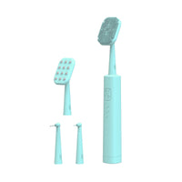 HKM-032979 Multi-purpose Facial Cleanser and Tooth Guard in White, Blue, and Black - Food Grade Quality