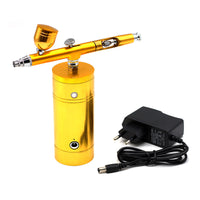 HKM-654483 Mini Non-Oil Airbrush Compressor Kit for Model Making, Cake Decorating, and Nail Art