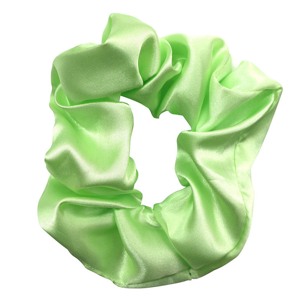 HKM-445779 Korean Style Cloth Hair Accessory - Large Intestine Ring in Various Colors