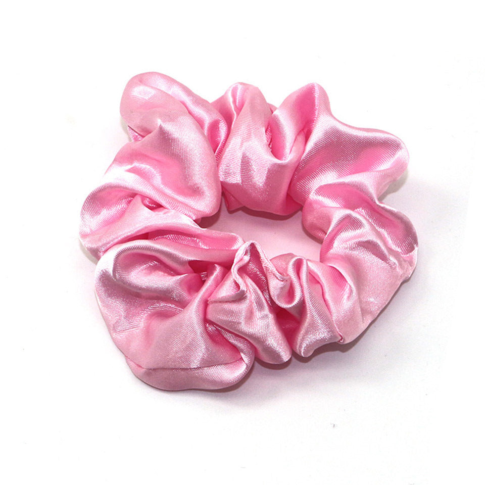 HKM-445779 Korean Style Cloth Hair Accessory - Large Intestine Ring in Various Colors