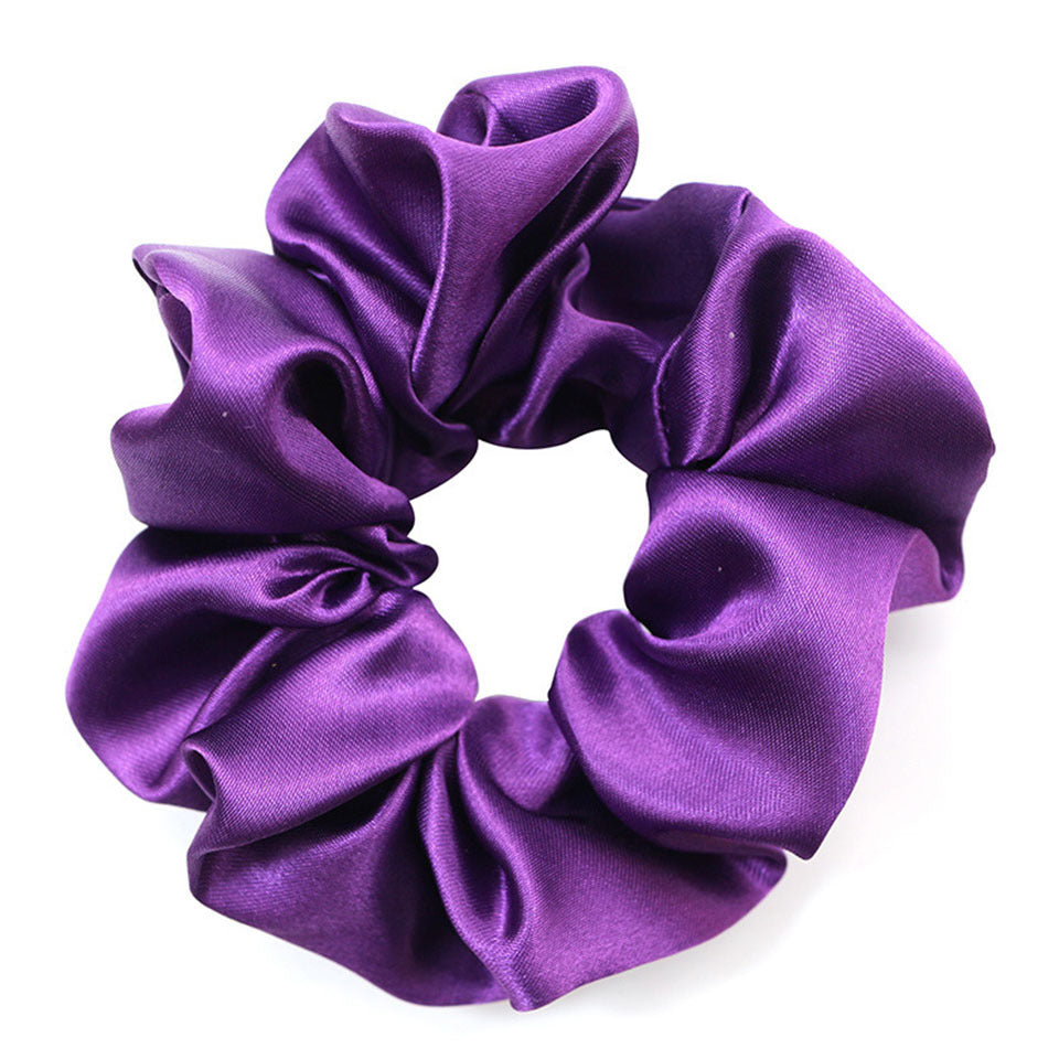 HKM-445779 Korean Style Cloth Hair Accessory - Large Intestine Ring in Various Colors
