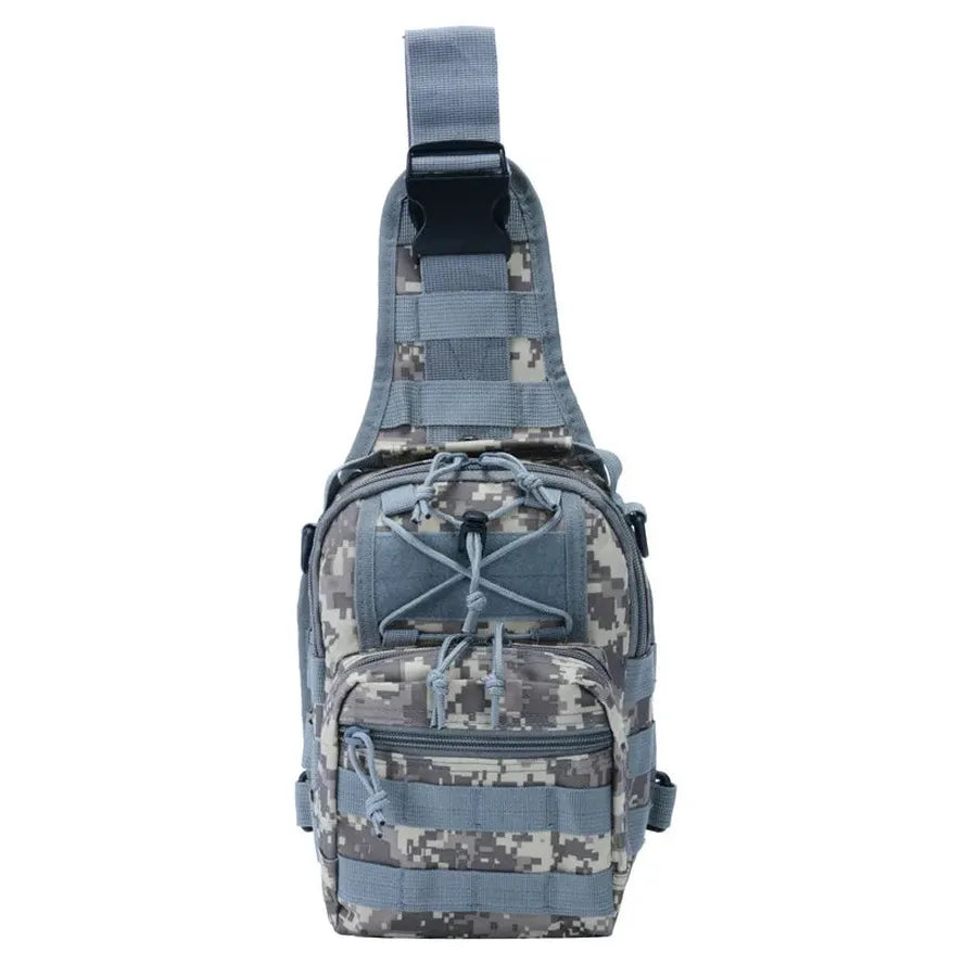 HKM-582739 Tactical Camouflage Shoulder Bag for Outdoor Activities and Sports