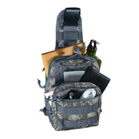 HKM-582739 Tactical Camouflage Shoulder Bag for Outdoor Activities and Sports