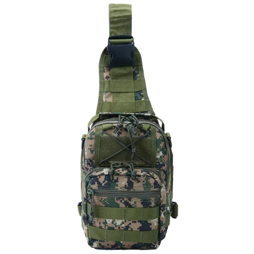 HKM-582739 Tactical Camouflage Shoulder Bag for Outdoor Activities and Sports