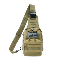 HKM-582739 Tactical Camouflage Shoulder Bag for Outdoor Activities and Sports
