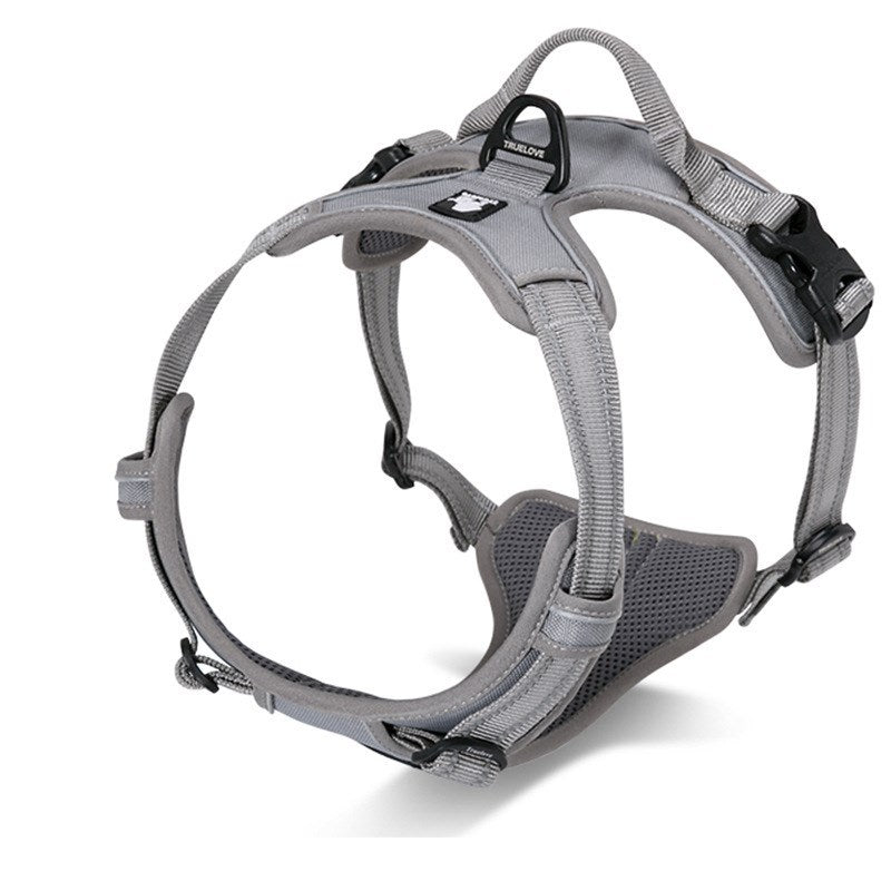 HKM-862995 Comfortable Adjustable Chest Harness for Large Dogs with Reflective Strips
