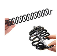 HKM-428819 Fishbone Wave Braider for Ethnic and Women's Hairstyles - Black and Brown Colors