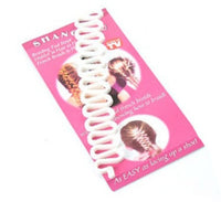 HKM-428819 Fishbone Wave Braider for Ethnic and Women's Hairstyles - Black and Brown Colors