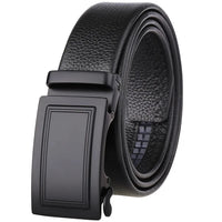 HKM-929363 Genuine Leather Men’s Belt - Classic Design with Durable Buckle, Model LY36-21703-5