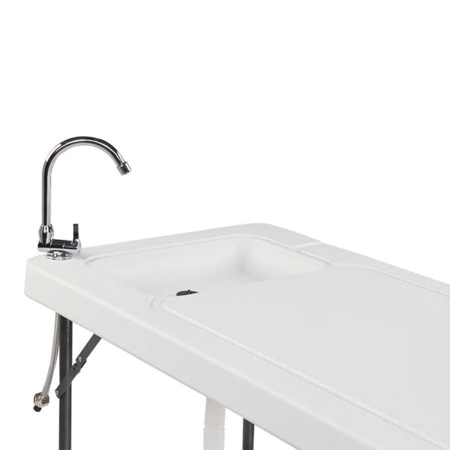 HKM-041811 Rectangular Outdoor Fishing Table - Sturdy and Portable Design for All Your Fishing Needs