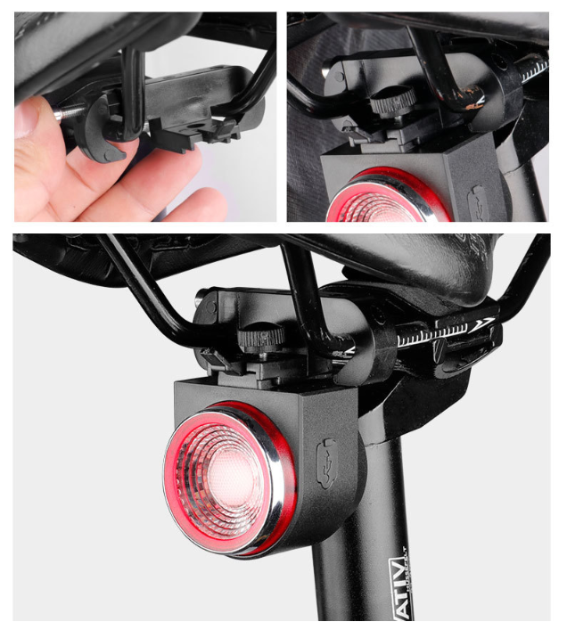 HKM-234131 Smart Wireless Remote-Controlled Bicycle Tail Light