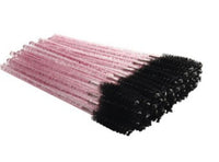 HKM-249811 Disposable Eyelash Brushes with Crystal Rod - 50 Pack
