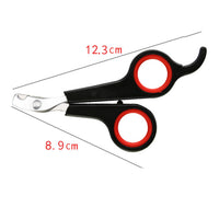 HKM-840467 Durable Stainless Steel Pet Nail Clippers for Small Animals