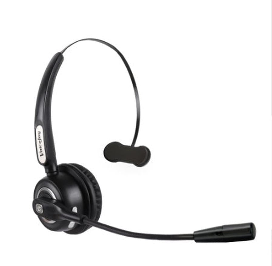 KTX-850643 Bluetooth Headset for Truck Drivers with Noise-Canceling Microphone and Wireless Music Functionality