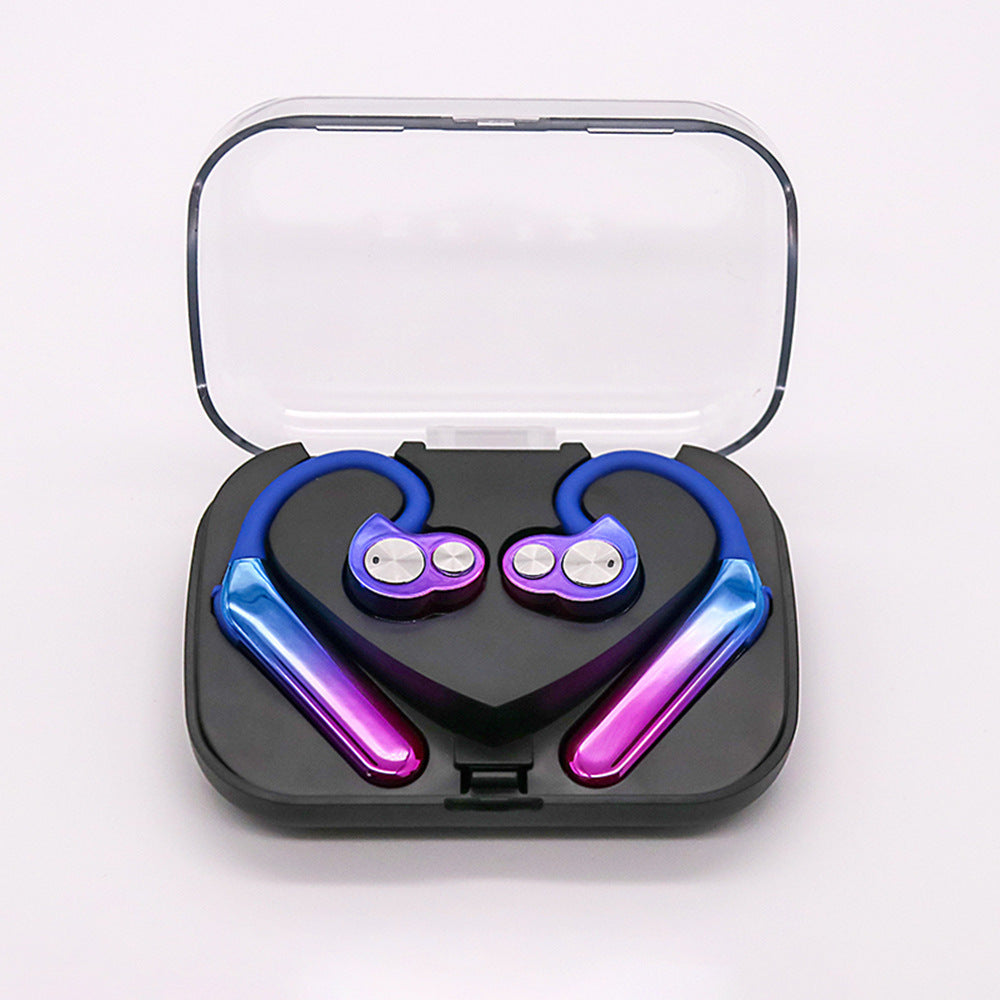 KTX-523411 Waterproof Bluetooth Headphones with Dual Moving Coils and 15m Range